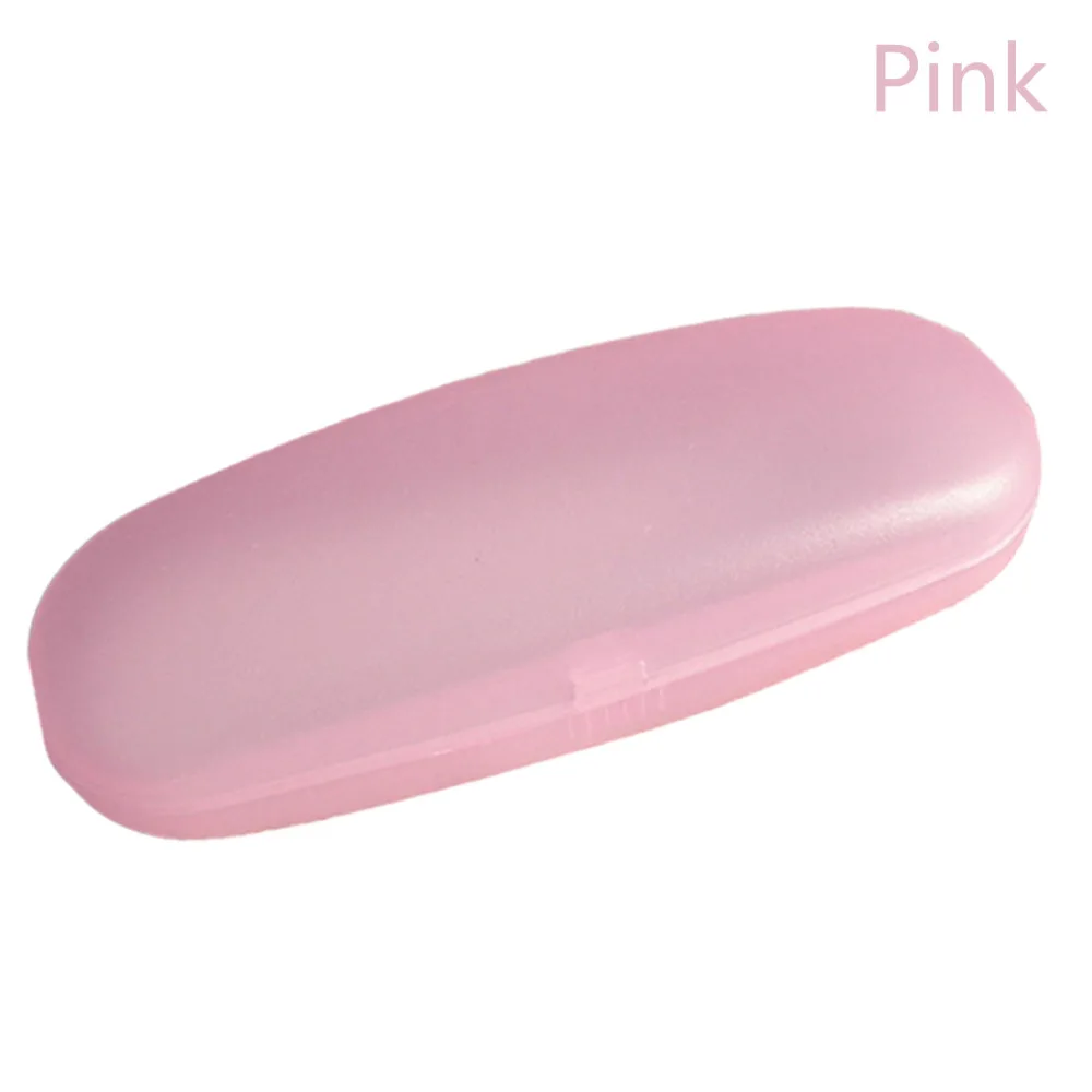 Clear Sunglasses Case Hard Plastic Plain Glasses Holder Box Portable Storage Eyeglasses Case Pouch