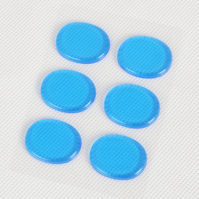 6 Pieces Drum Damper Gel Pads Silicone Drums Silencer for Drum Parts Tone Control