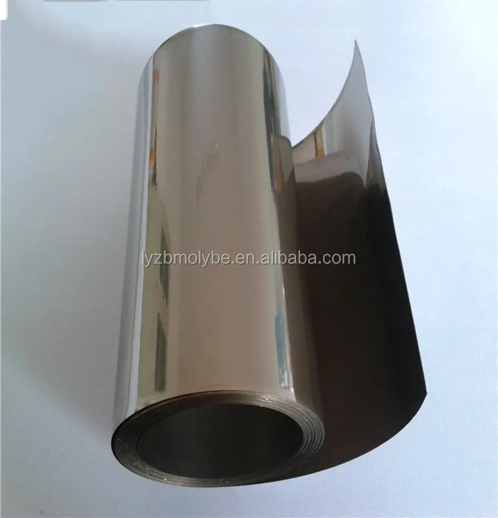 Cold surface Molybdenum sheet Molybdenum foil
