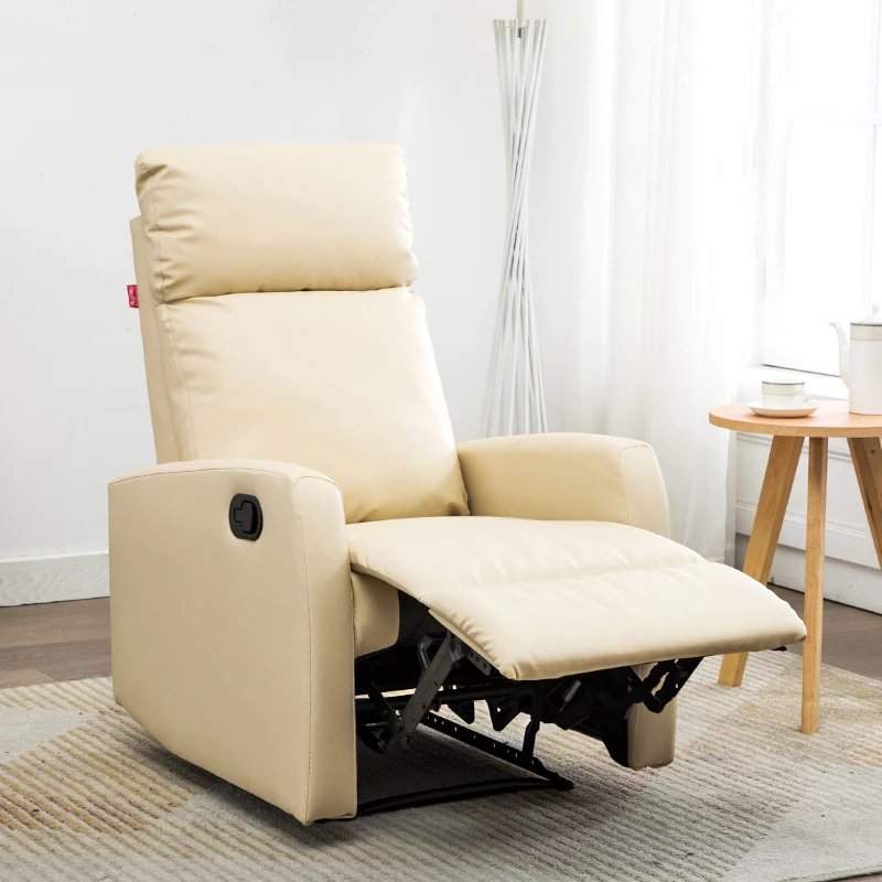 Contemporary functional reclinable single sofa chair Manual Recliner Chair Leather for living Room