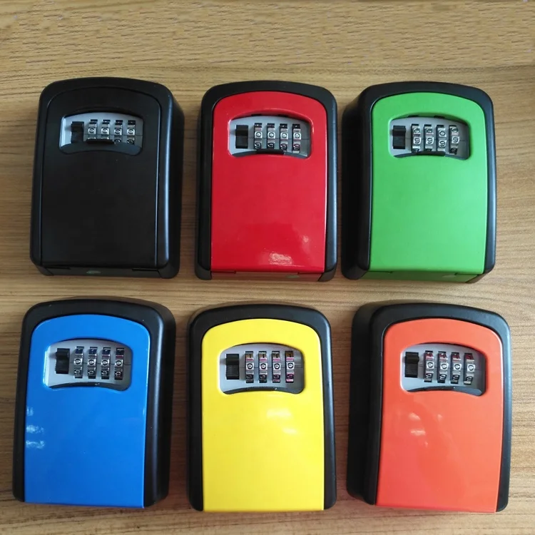 Настенный ключ Сейф Коробка всепогодный 4 цифры комбинации ключ коробка для хранения Крытый Открытый