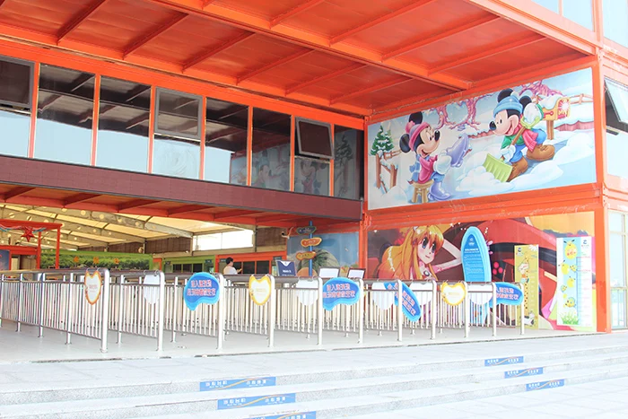 Floding prefab house commercial container high quality light steel structure container house