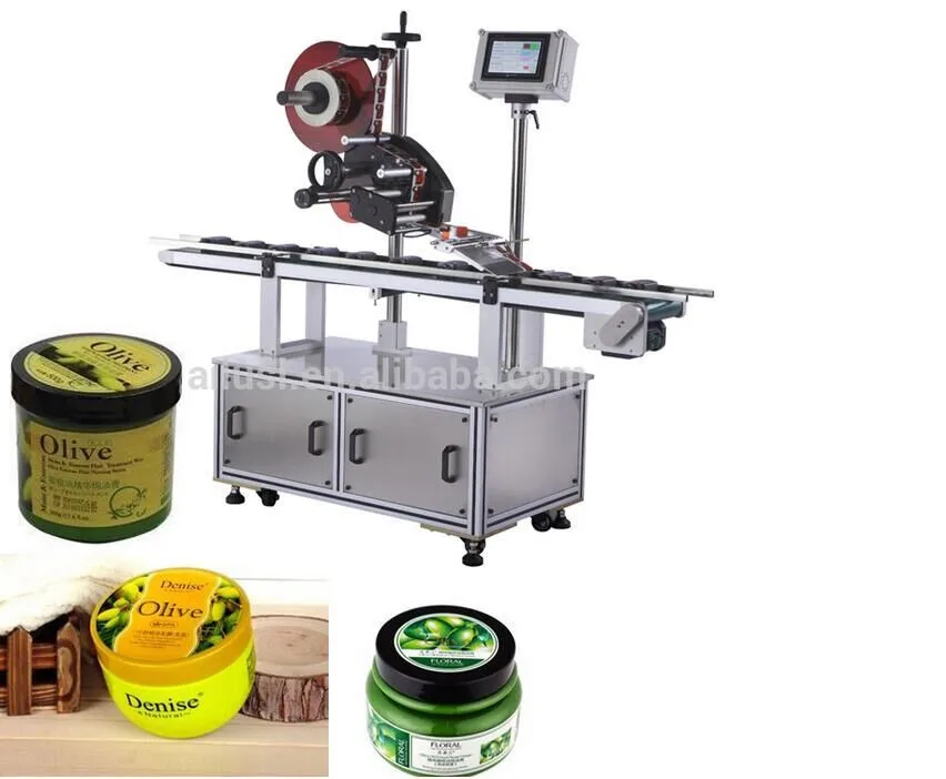 Ailusi ALM automatic side labeling machine, top labeller machine price