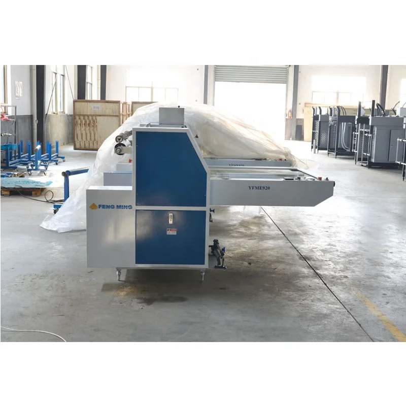 
YFME-720 user manual laminating machine paper packaging thermal paper plastic film laminating machine 