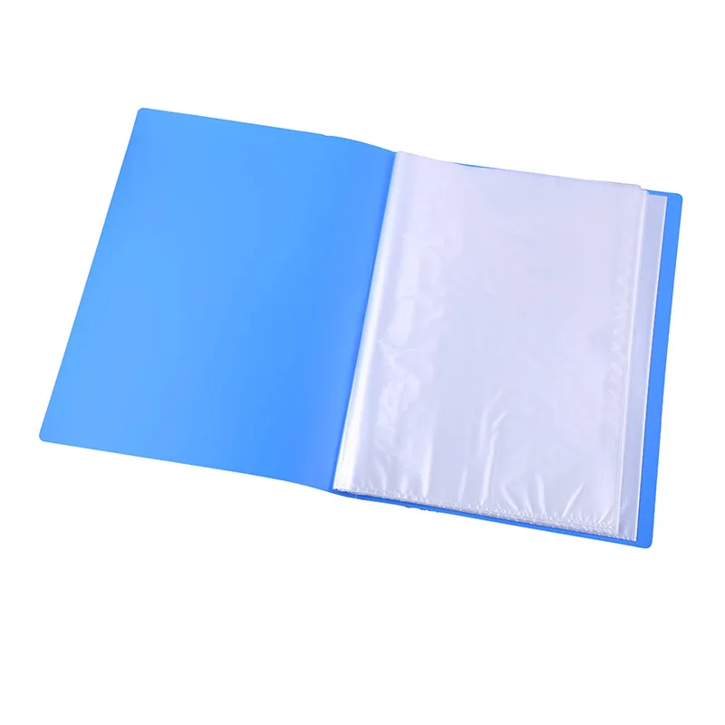 Hot sale pp clear a4 pockets display book office document presentation removable filing folder