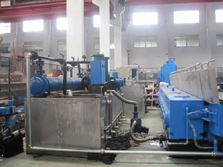 Copper Rod Breakdown Machine with Individual Drives