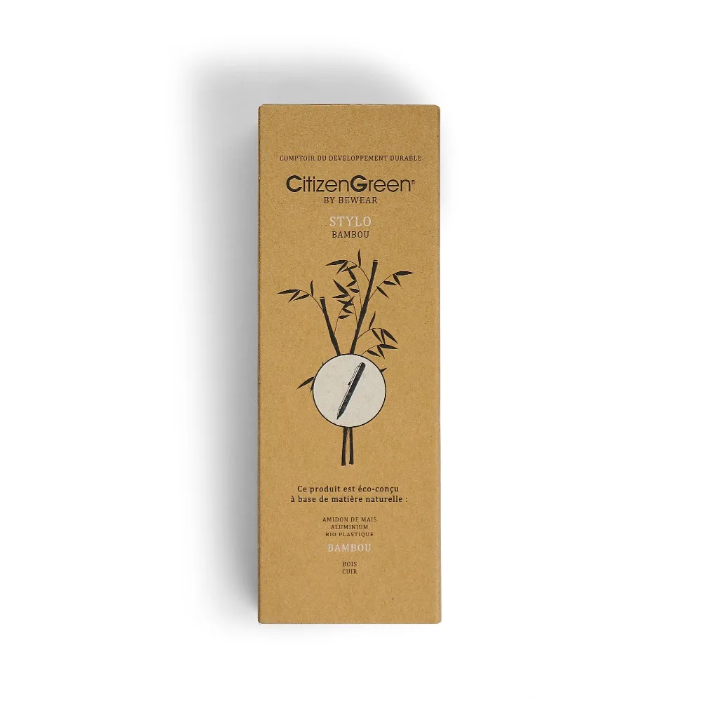  Элегантный дизайн экологически чистые бамбуковые письменные инструменты набор ручек с подарочной коробкой