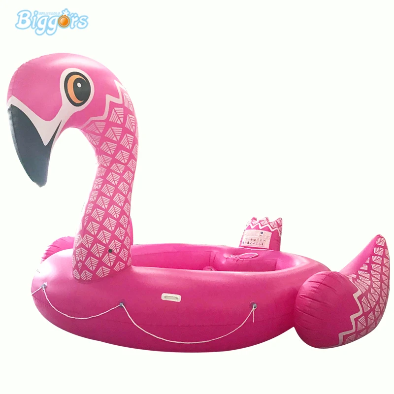 Large Size Flamingos PVC Inflatable Swim Ring Water Game Float Swimming Rings