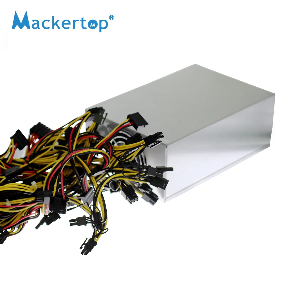 New GPU ATX PSU 2000W power supply silent PSU