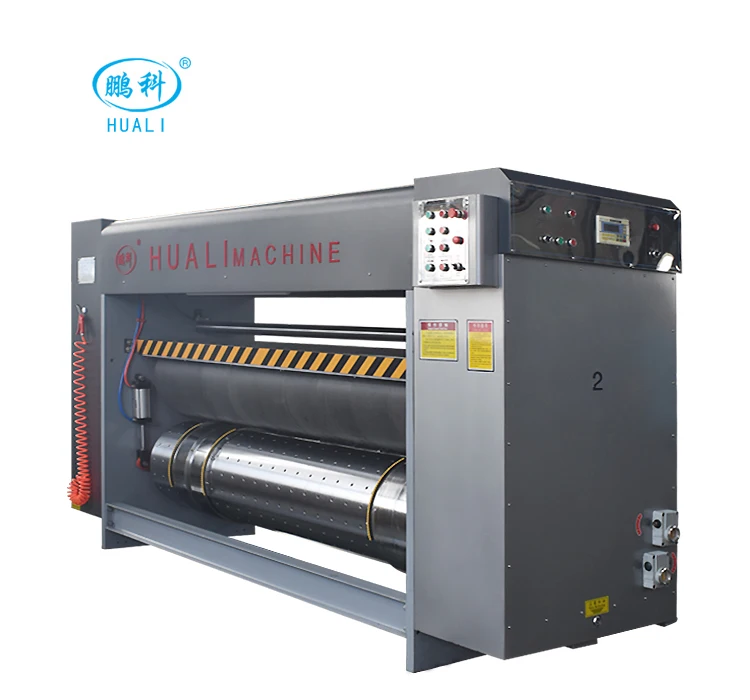 used automatic corrugated cardboard carton flexo printing die cutting machinery