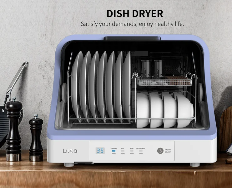 Мини-сушилка для посуды с 304ss полкой, электрический кухонный дезинфекционный шкаф 2019, красивый дизайн