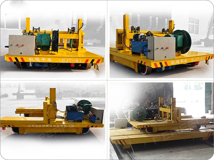 Special rail transfer trolleys