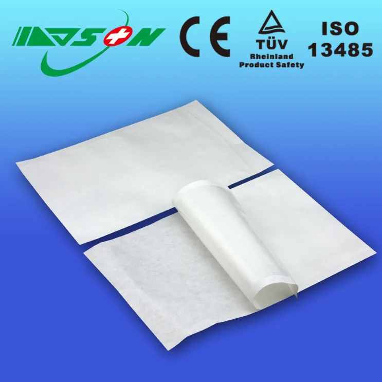 medical grade paper sterile pouch for gloves and wound dressing sterilization