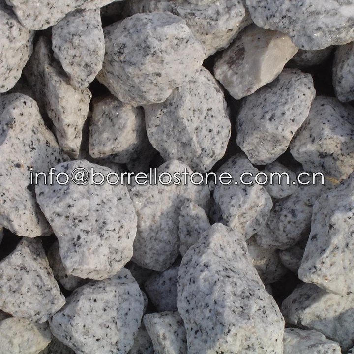 shandong white granite gravel aggregate