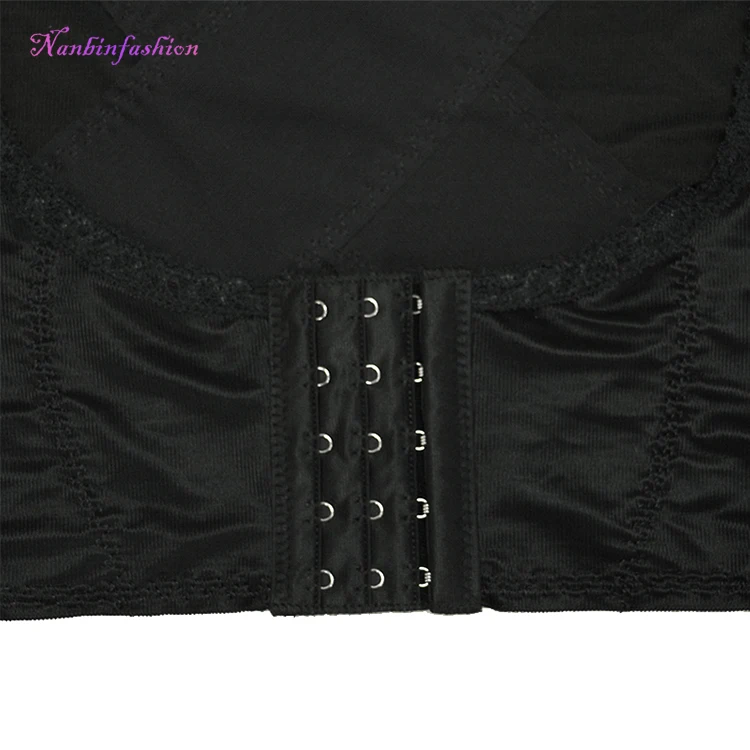 NANBIN Wholesale Black Breast up Upper Arm Shaper Slimming for Women Corset Padded Buttocks Plus Size Breathable Quick Dry Light