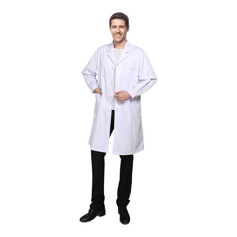 
The cheap long sleeve hospital doctor uniform / nurse clothes 