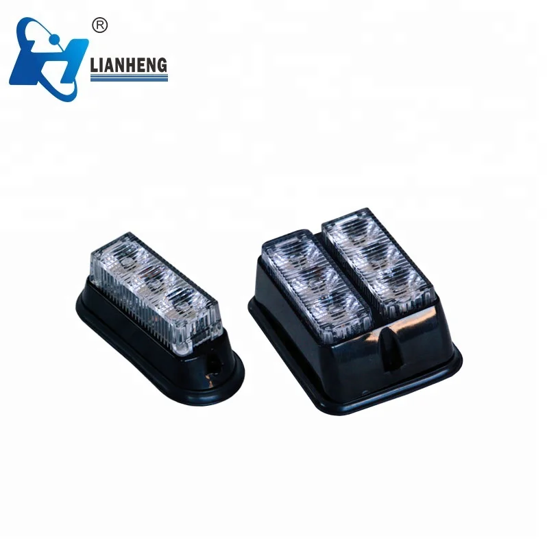 Auto super bright amber LED warning light warning dash light