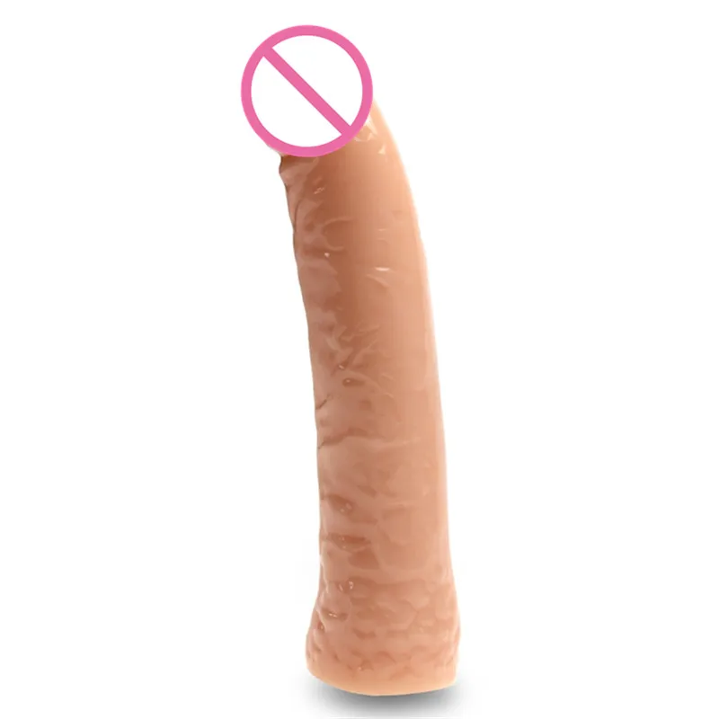 Adult Sex Toys For Women Female Masturbation Silicone Rubber Realistic Giant Soild Dildo Flexible Penis Dildos