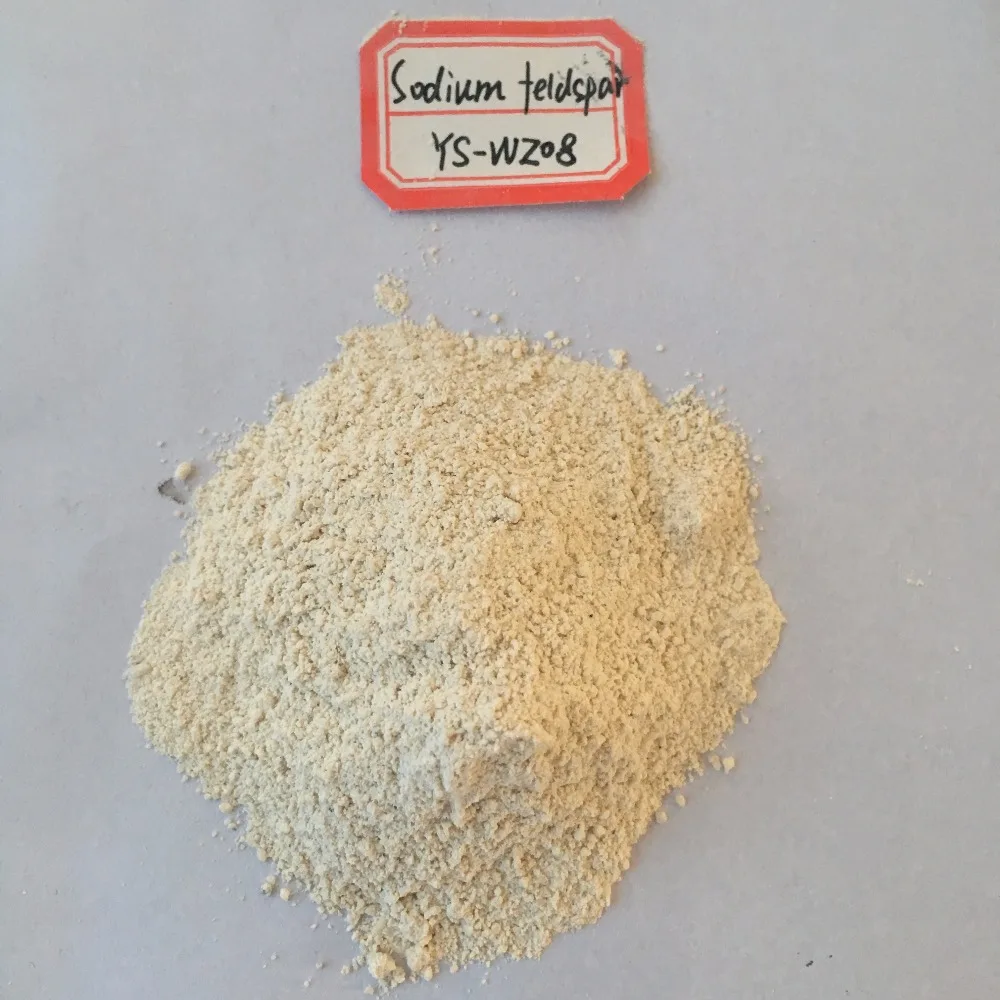 sodium feldspar powder and soda feldspar powder used for ceramic raw material
