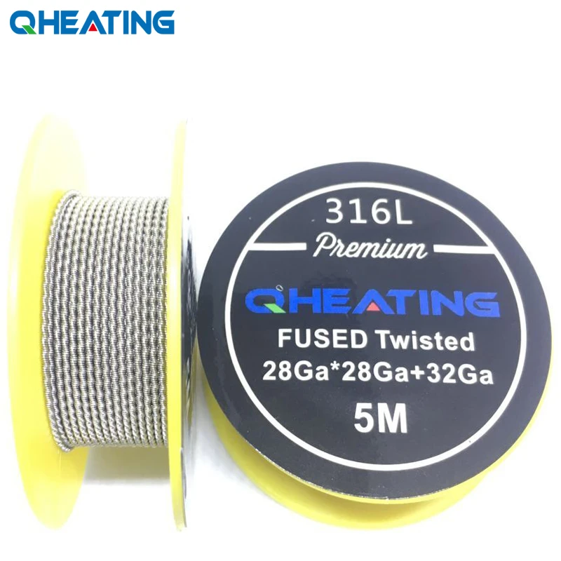 
Hot RDTA&RDA Atomizer Prebuilt Micro Clapton Twisted Stainless Steel 316l Wire Vape 