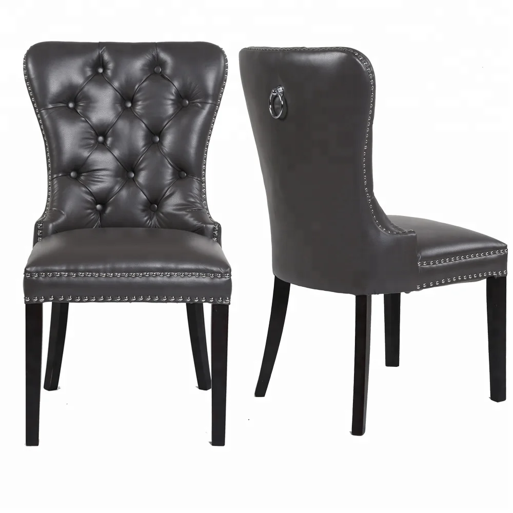 
Leather Design Modern Room Vintage Fabric Wholesale Cheap Restaurant Ring Back Dining Chair 