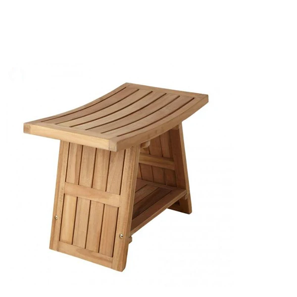 Customized Wooden Toilet Bench