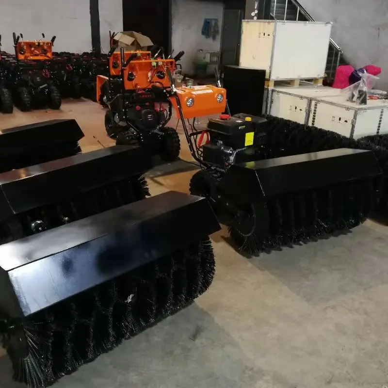 Broom Sweeper manual cleaner sweeper / Gas Powered Snow Sweeper