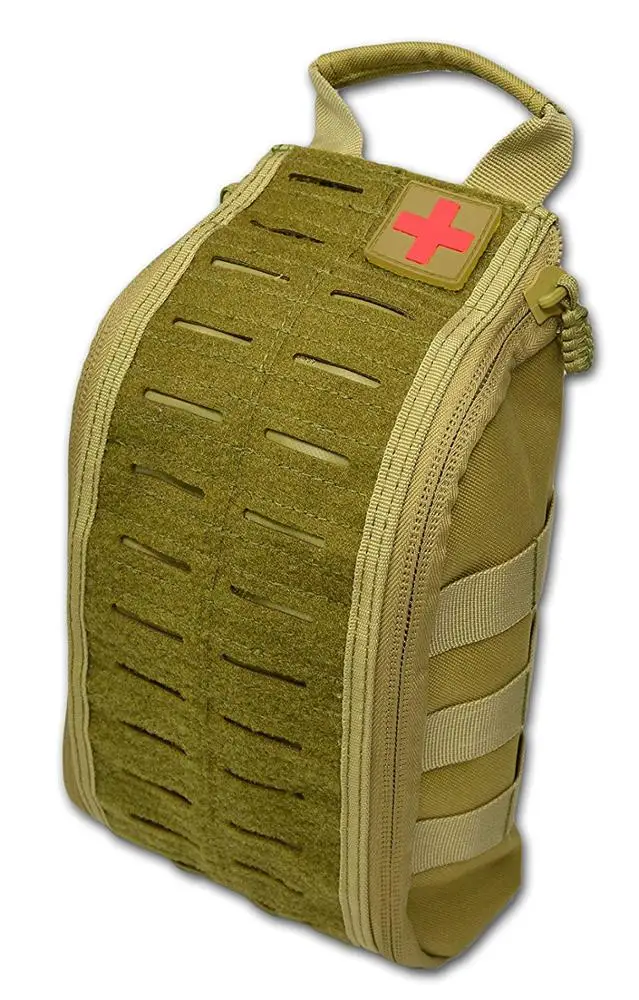 Spread Eagle Complete Tactical Medical bag Gunshot & Trauma IFAK Kit with Laser Cut MOLLE