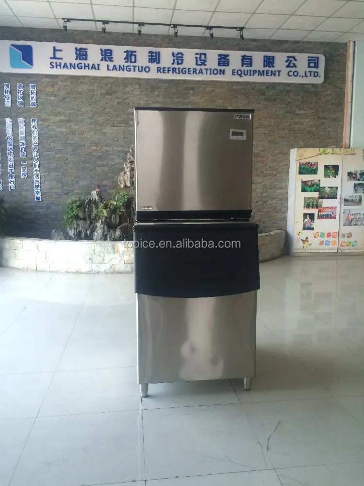 langtuo commercial cube ice machine with Led display screen