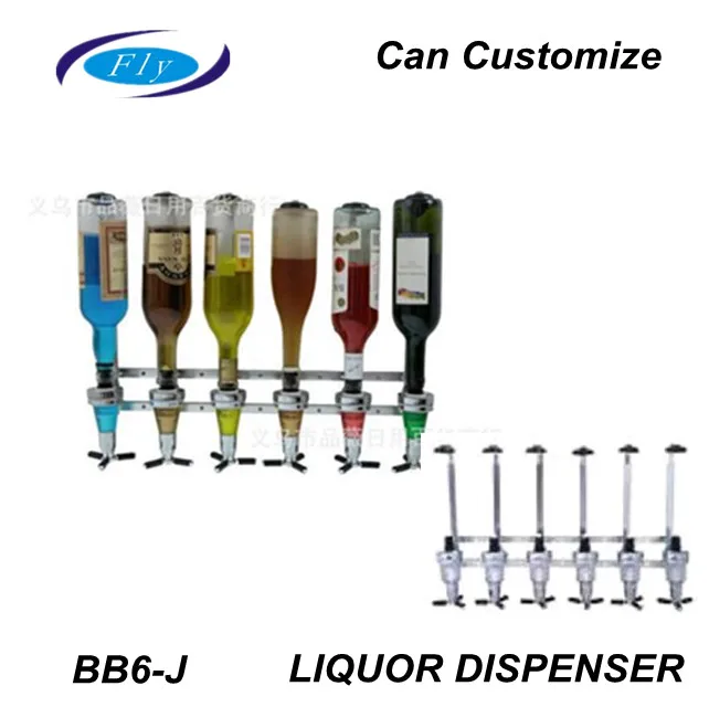 Beverage dispenser. Large beverage dispenser.Liquor dispenser heads.BB6-B/6 Head