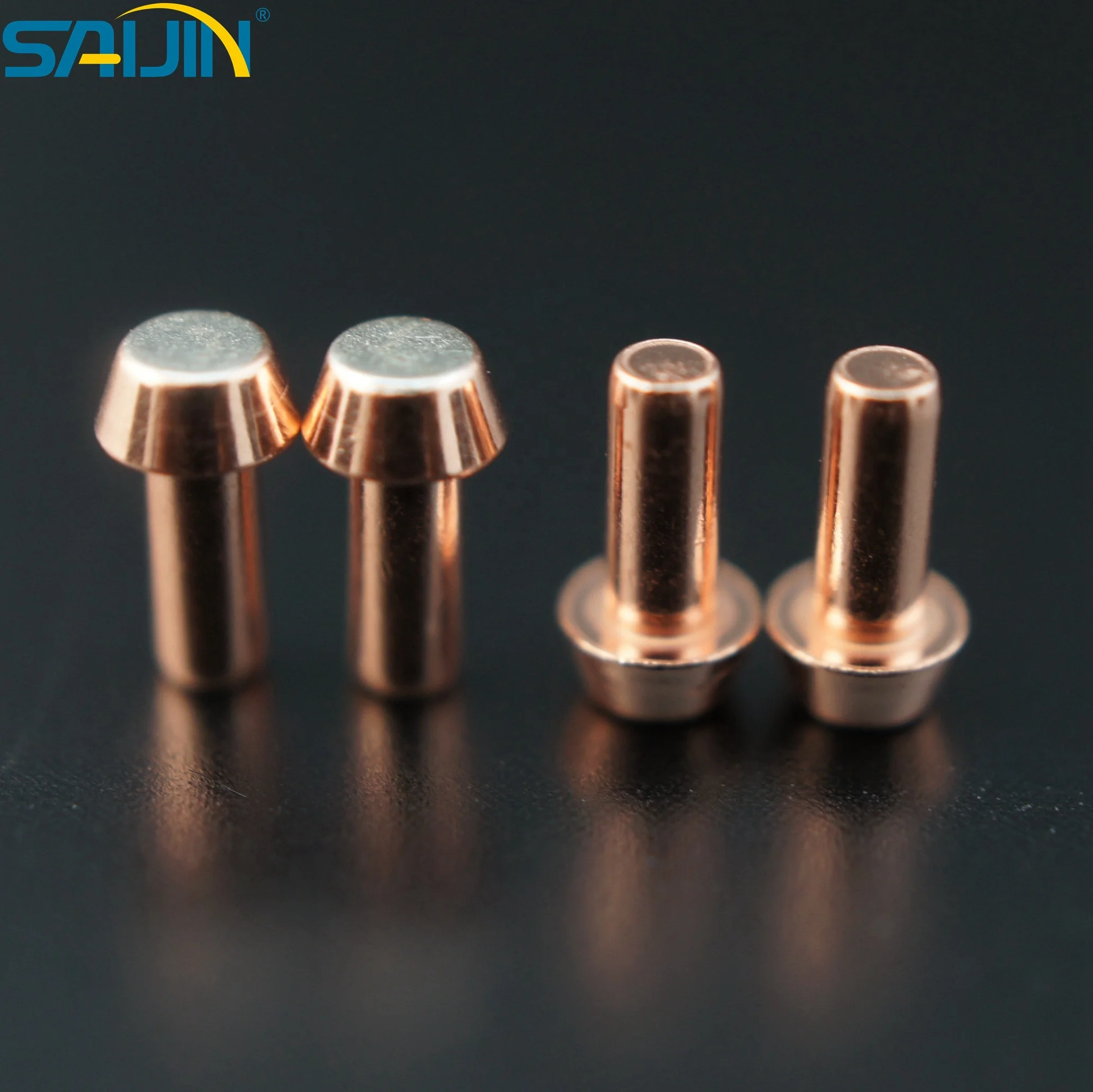 popular AgCdo cooper bimetal electrical silver contact point for relay