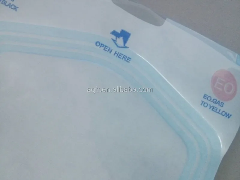 
Sterile Self Adhesive Bags for Surgical Glove And Scissors 