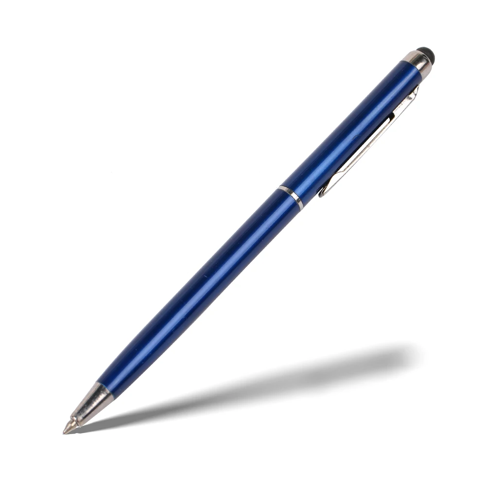 Free Sample Advertising Plastic  Stylus Ballpen Custom Printing Promotion Gift Cheap Twist Ballpoint Pen