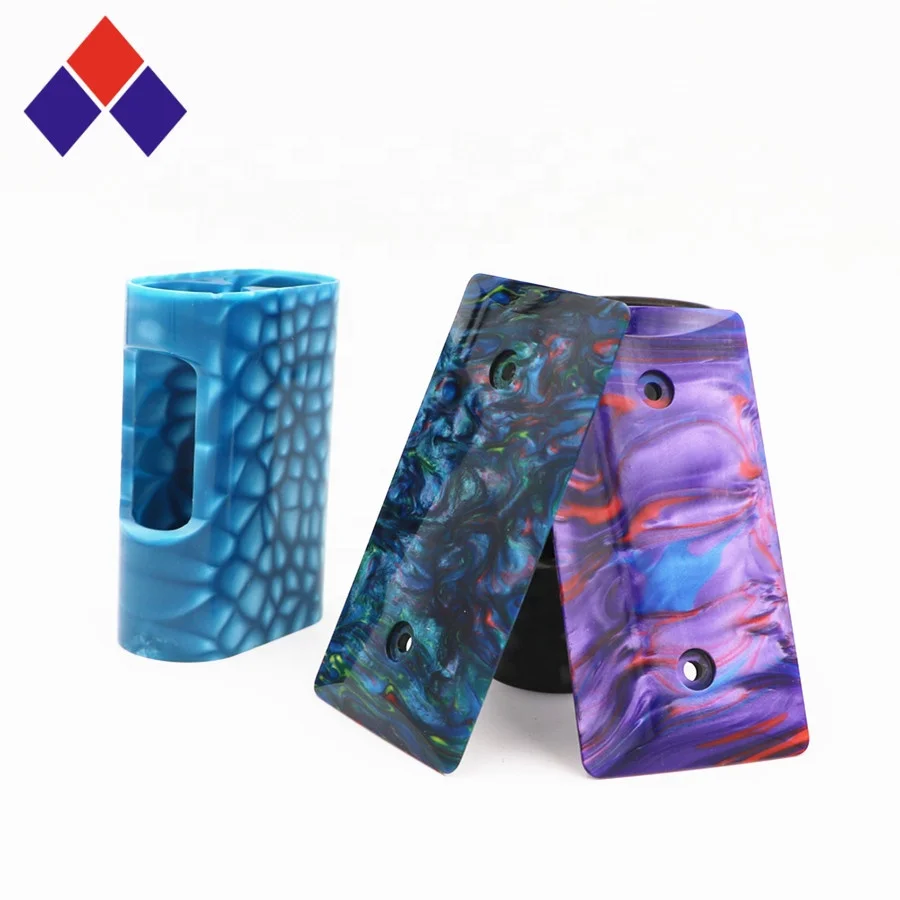 
OEM Shenzhen factory Resin Box Mod Mechanical Vape 7 ml Food-grade Bottle Mech E Cigarette Box Accessories 