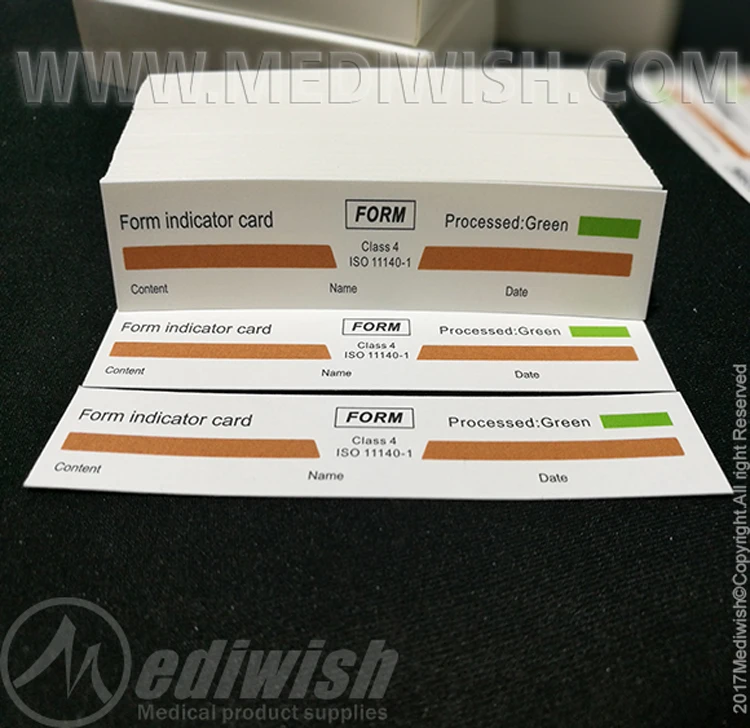 Индикаторные ленты для химического автоклава класса 4 низкотемпературной стерилизации