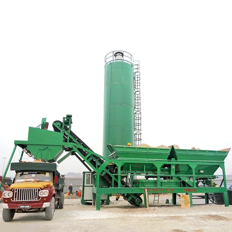 300t/h mobile stabilized road base soil mixing plant from china factory