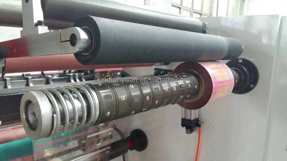 High speed 600mm width cellophane film slitter machine/plastic film winder/cutting machine pvc film