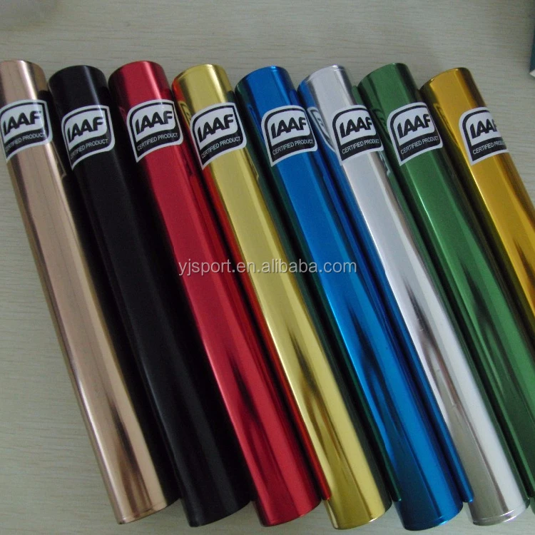 Атлетическая релейная дубинка с сертификатом IAAF