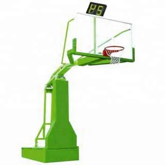 Custom Ring and Rim Height Adjustable Basketball Backboard Steel Stand Basketball Hoop