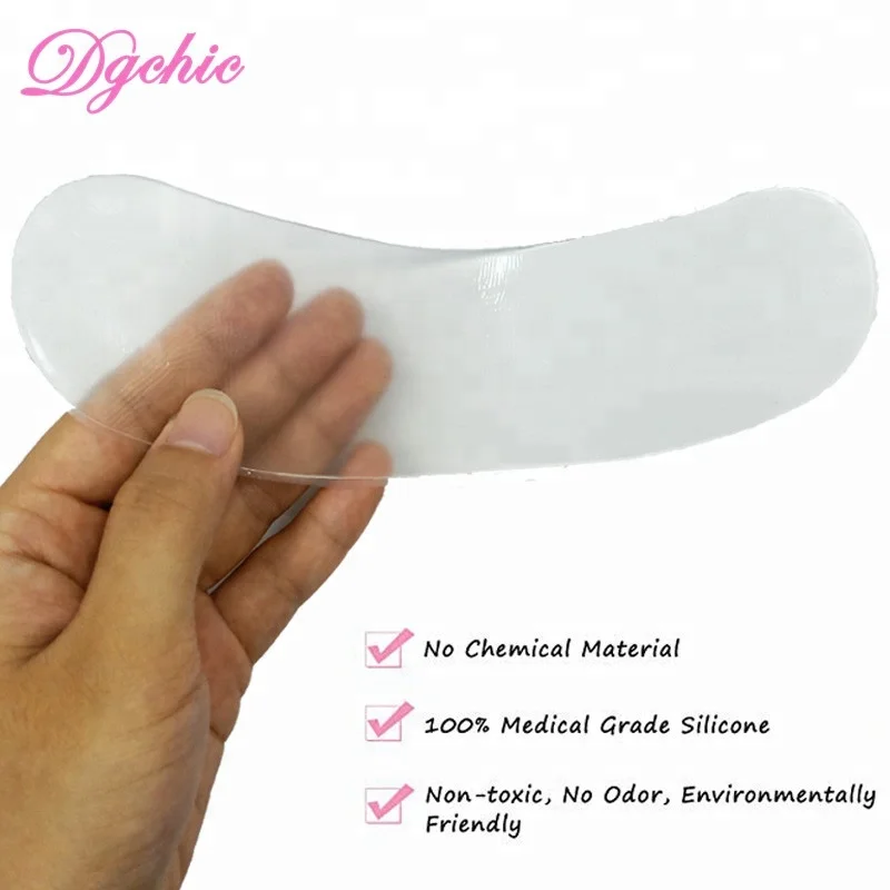 Reusable Ultra Thin Transparent Anti Wrinkle Silicone Neck Pad