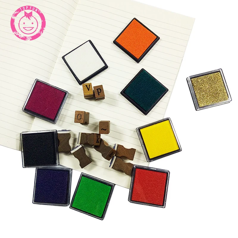 small stamp pad non-toxic pigment ink pad for card making craft