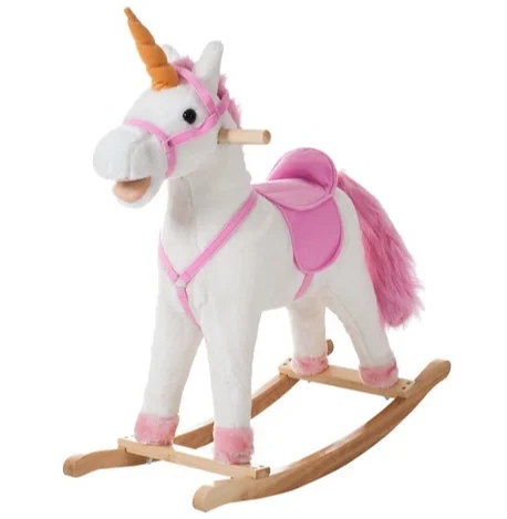 plush unicorn ride on soft stuffed unicorn plush animals