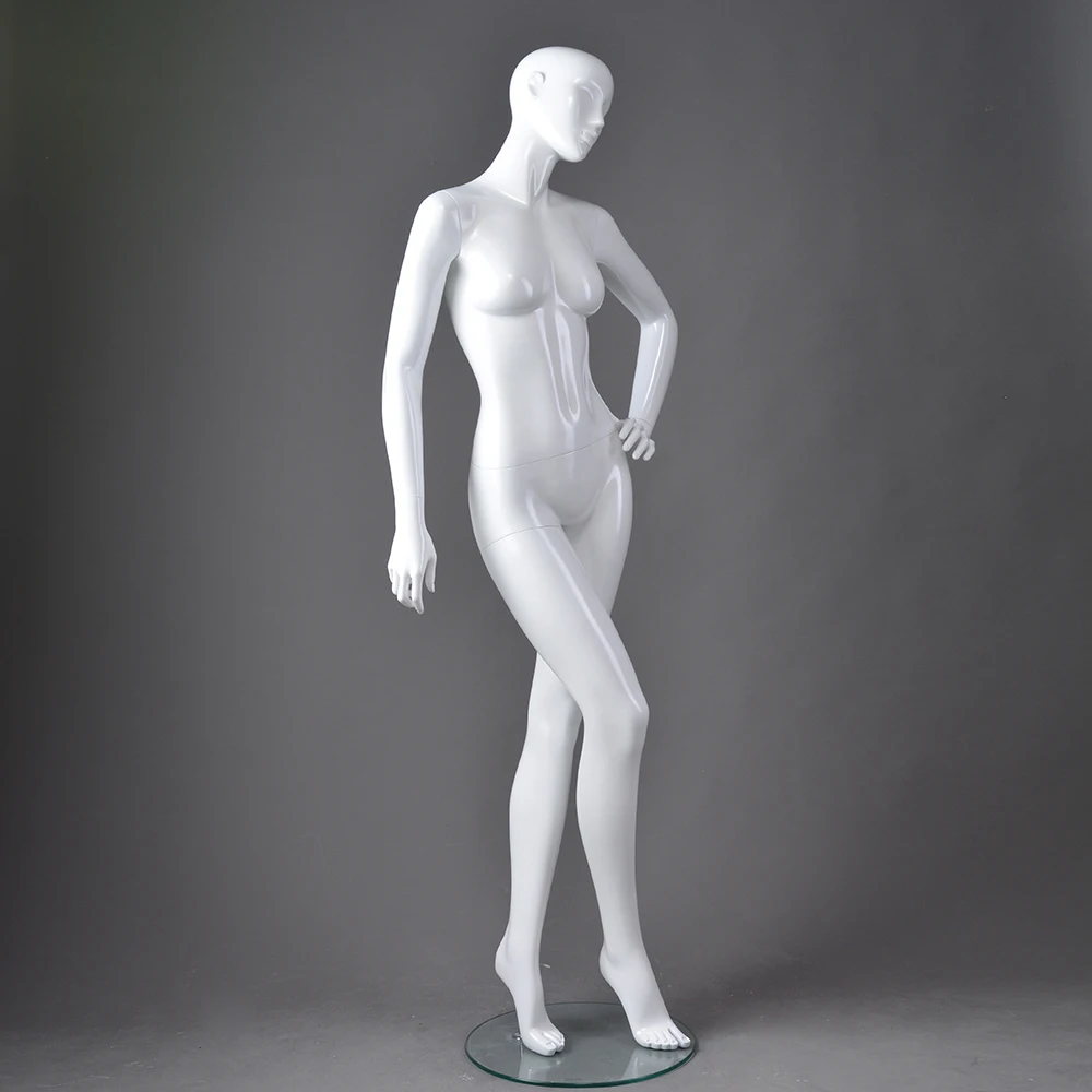 ArtWing Wholesale lifelike fiberglass mannequin standing full size manikin female