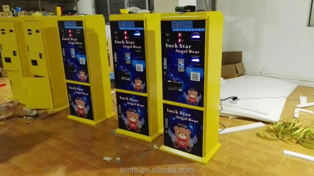 Coin Vending Machine Operated by Wechat