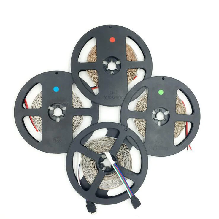 5 м 60 светодиодов smd 5050 Светодиодная лента с дистанционным управлением rgb IP67