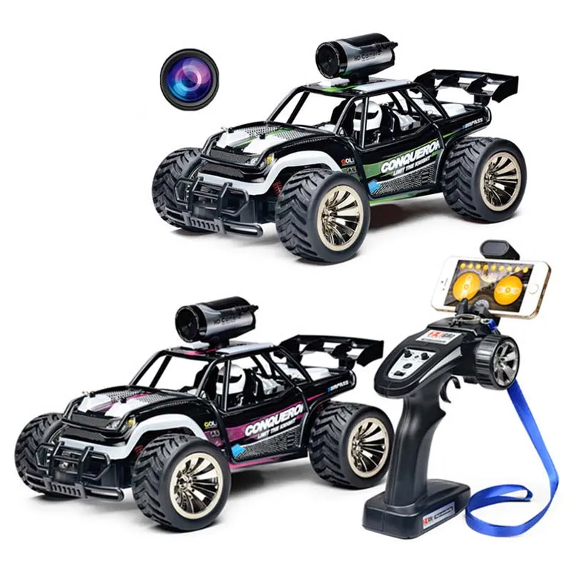 2018 New WIFI FPV Racing Video Car 1:16 Scale 2.4G High Speed Remote Control RC Car BG1516 With 720P Camera Buggy Off Road Car