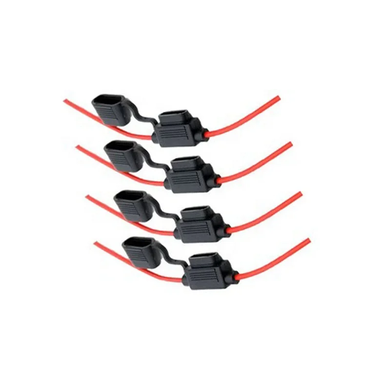 MINI BLADE Style APM ATM Inline 16AWG Fuse Holder (Water Proof) + FUSE SET 5, 7.5, 10, 15, 20 AMP