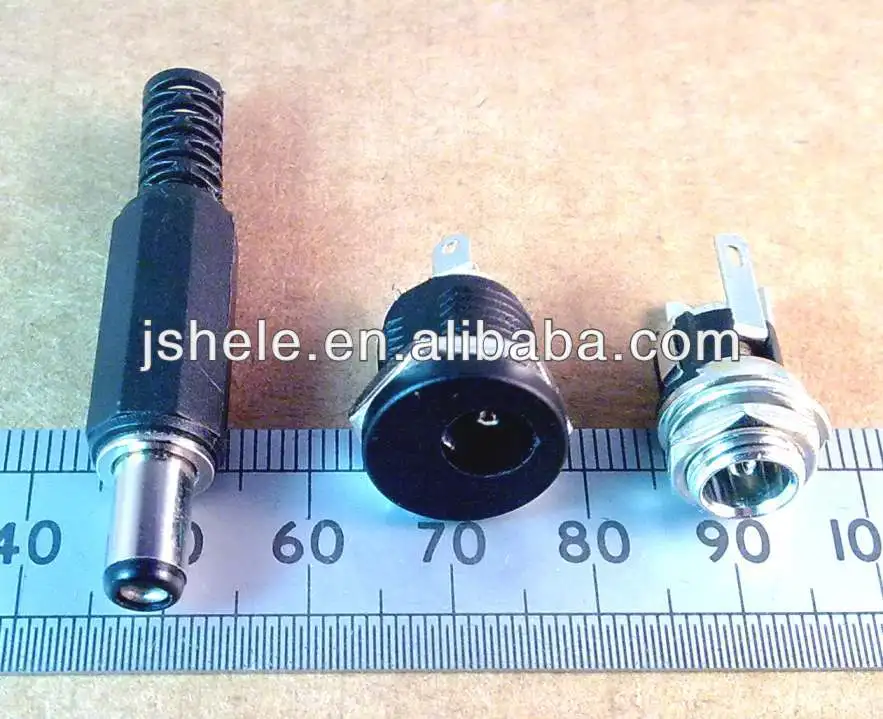 Circular D.C. Power / Charger Connector, DC Plug / Socket Various 5.5*2.5mm
