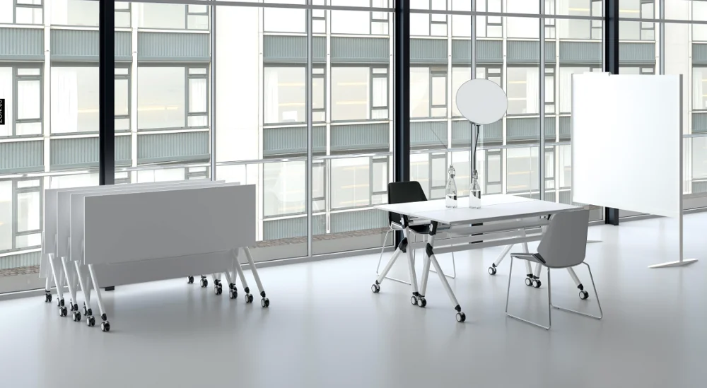 Training Room Furniture modern movable folding training desk
