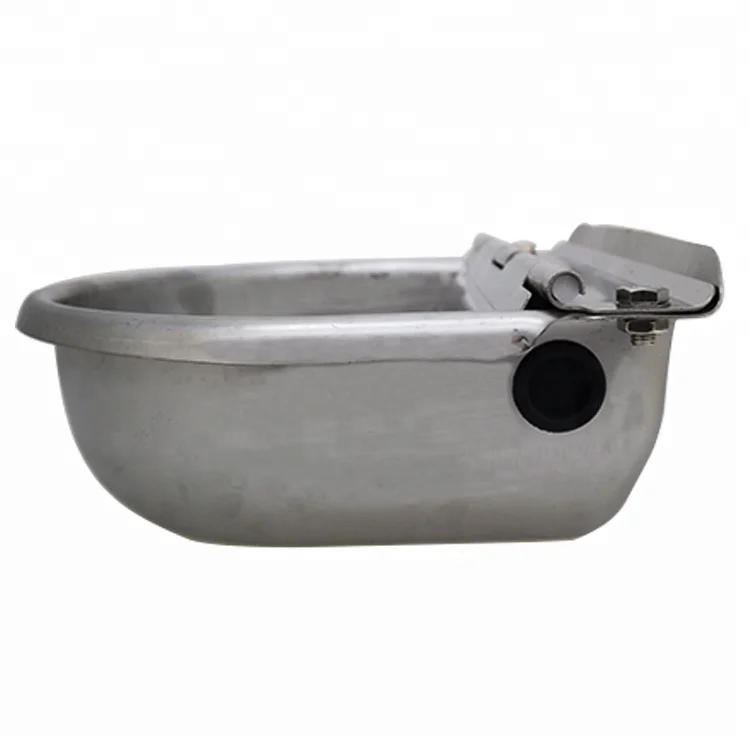 2.5L Stainless steel horse cattle dog drinking water bowl